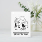 アンティーク災害アンティークディーラー評価。おもしろい ポストカード (スタンド正面)