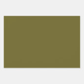 アンティーク無地のブロンズ  ラッピングペーパーシート (正面3)