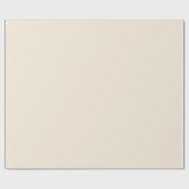 アンティーク無地のホワイトライトベージュ ラッピングペーパー (フラット)