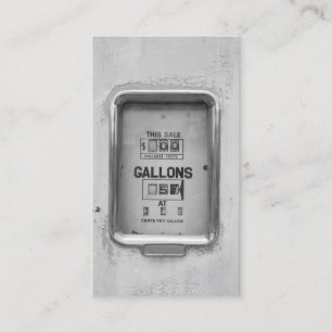 アンティーク燃料バウザー写真 – 名刺