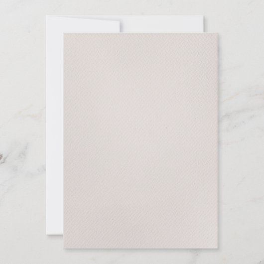 アンティーク牡丹バブリーブライダルシャワー箔 招待状 (裏面)