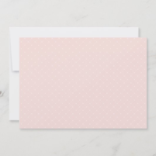 アンティーク牡丹《キリスト教》洗礼式や命名式招待状 招待状 (裏面)