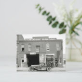 アンティーク牽引トラック， 1920s ポストカード (スタンド正面)