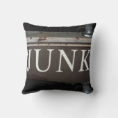 アンティーク牽引車標識…ジャンク クッション (裏面)