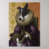 アンティーク犬 ポスター (正面)