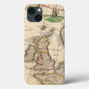 アンティーク王国の地統一された図 iPhone 13ケース