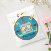 アンティーク玩具ロボット誕生日 フェイバーバッグ (封をした状態)