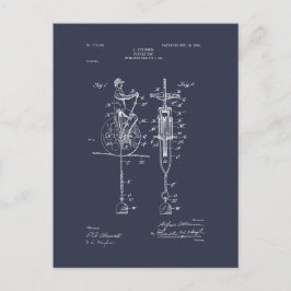 アンティーク玩具1904特許スケッチ ポストカード