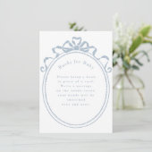 アンティーク用リボンビクトリアンボウフレームブック エンクロージャーカード (スタンド正面)