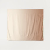 アンティーク白とアンティーク真鍮のグラデーション色 タペストリー (正面(横))