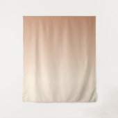 アンティーク白とアンティーク真鍮のグラデーション色 タペストリー (正面)