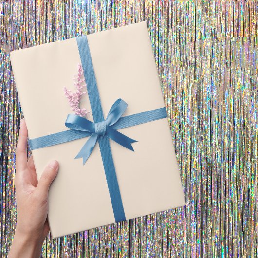 アンティーク白無地の色 ラッピングペーパー