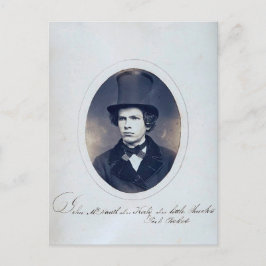 アンティーク盗賊マグショット写真 ポストカード