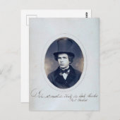 アンティーク盗賊マグショット写真 ポストカード (正面/裏面)