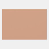 アンティーク真鍮（単色） ラッピングペーパーシート (正面3)