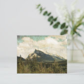 アンティーク素朴な山ルーン ポストカード (スタンド正面)