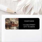 アンティーク素朴オールドトラック ラベル (インサイチュ)