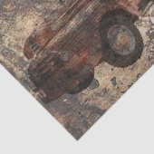 アンティーク素朴オールドトラック 薄葉紙 (詳細)