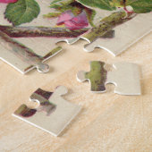 アンティーク素朴バラヴィンテージフラワー ジグソーパズル (側面)