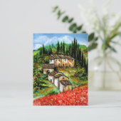 アンティーク素朴ビレッジイントスカニー ポストカード (スタンド正面)