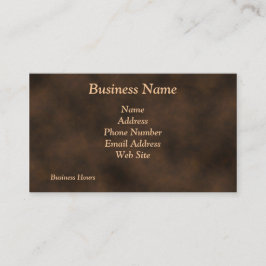 アンティーク素朴メタルルック名刺 名刺