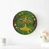 アンティーク素朴古代ルネッサンス登米2 ラージ壁時計 (ホーム)