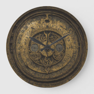 アンティーク素朴時計 ラージ壁時計