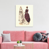 アンティーク結婚の キャンバスプリント (インサイチュ (リビング))