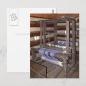 アンティーク織機はがき ポストカード (正面/裏面)