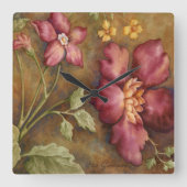 アンティーク美しい2 スクエア壁時計 (正面)