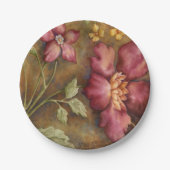 アンティーク美しい2 ペーパープレート (正面)