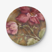 アンティーク美しいI ペーパープレート (正面)