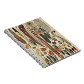 アンティーク羽バードアニマルワイルド ノートブック (右側)