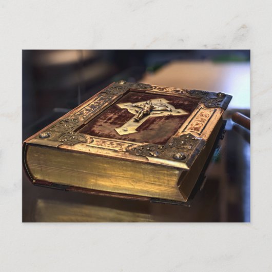 アンティーク聖書 ポストカード (正面)