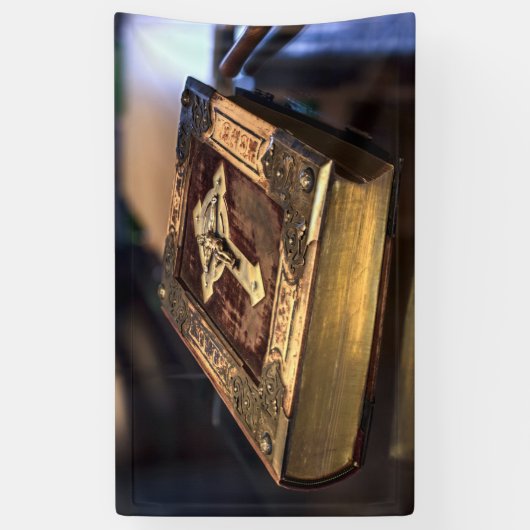 アンティーク聖書 横断幕 (縦)