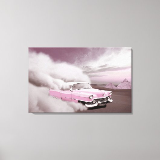 アンティーク自動車 キャンバスプリント (正面)