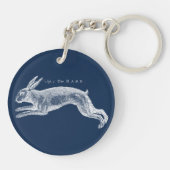 アンティーク自然史アートザヘア キーホルダー (裏面)