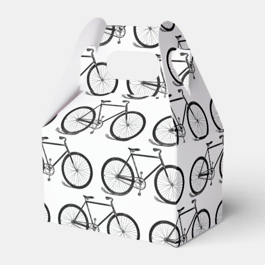 アンティーク自転車バイクアーカスタムト背景色 フェイバーボックス (正面サイド)