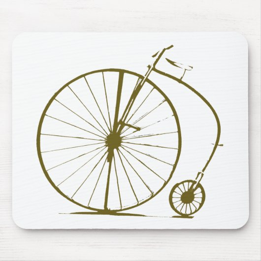 アンティーク自転車 マウスパッド (正面)