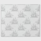 アンティーク航海の ラッピングペーパー (フラット)