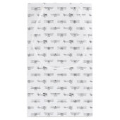 アンティーク航空アートカスタム色 スモールペーパーバッグ (裏面)