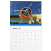 アンティーク航空機エンジン巨大2015 カレンダー (2月 2027)