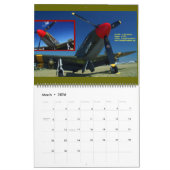 アンティーク航空機エンジン巨大2015 カレンダー (3月 2026)