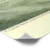 アンティーク船の巨大イカの捕獲 ポスター (角)