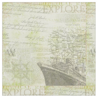 アンティーク船綿織物 ファブリック