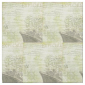 アンティーク船綿織物 ファブリック (見本)