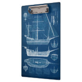 アンティーク船舶設計図I クリップボード (左)