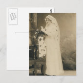 アンティーク花嫁のポストカード ポストカード (正面/裏面)