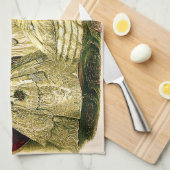 アンティーク花嫁ヴィンテージウェディング キッチンタオル (四つ折り)