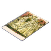 アンティーク花嫁ヴィンテージウェディング ノートブック (左側)